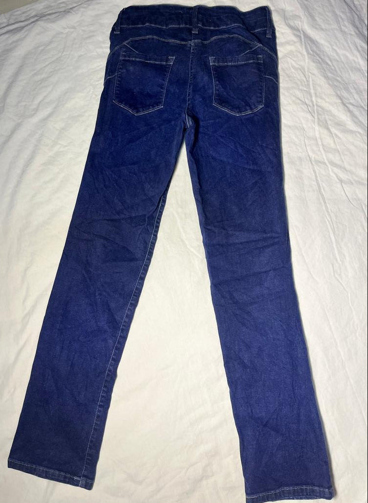 denim woman jeans( deep blue jeans)