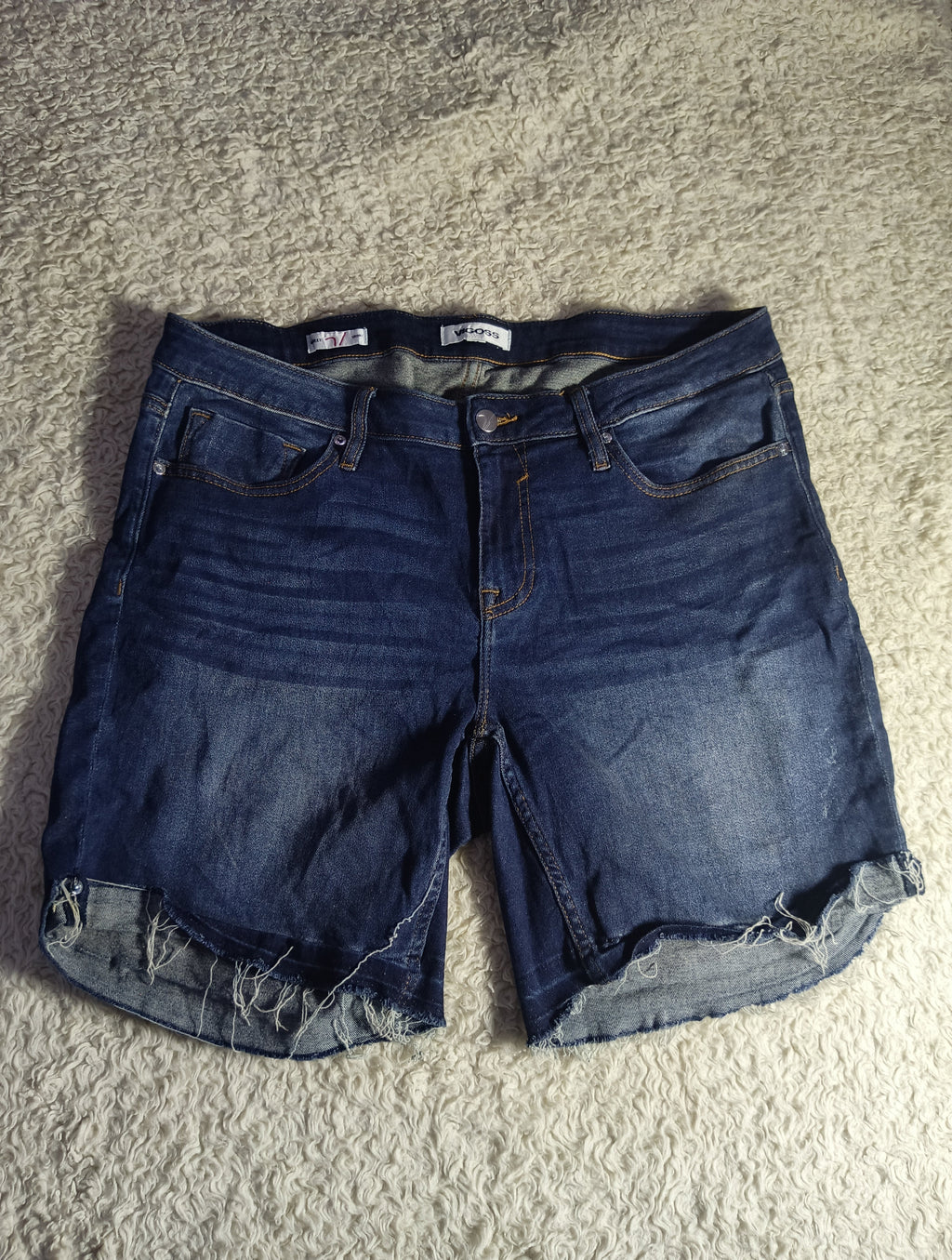 women jean short (DENIM BLUE)