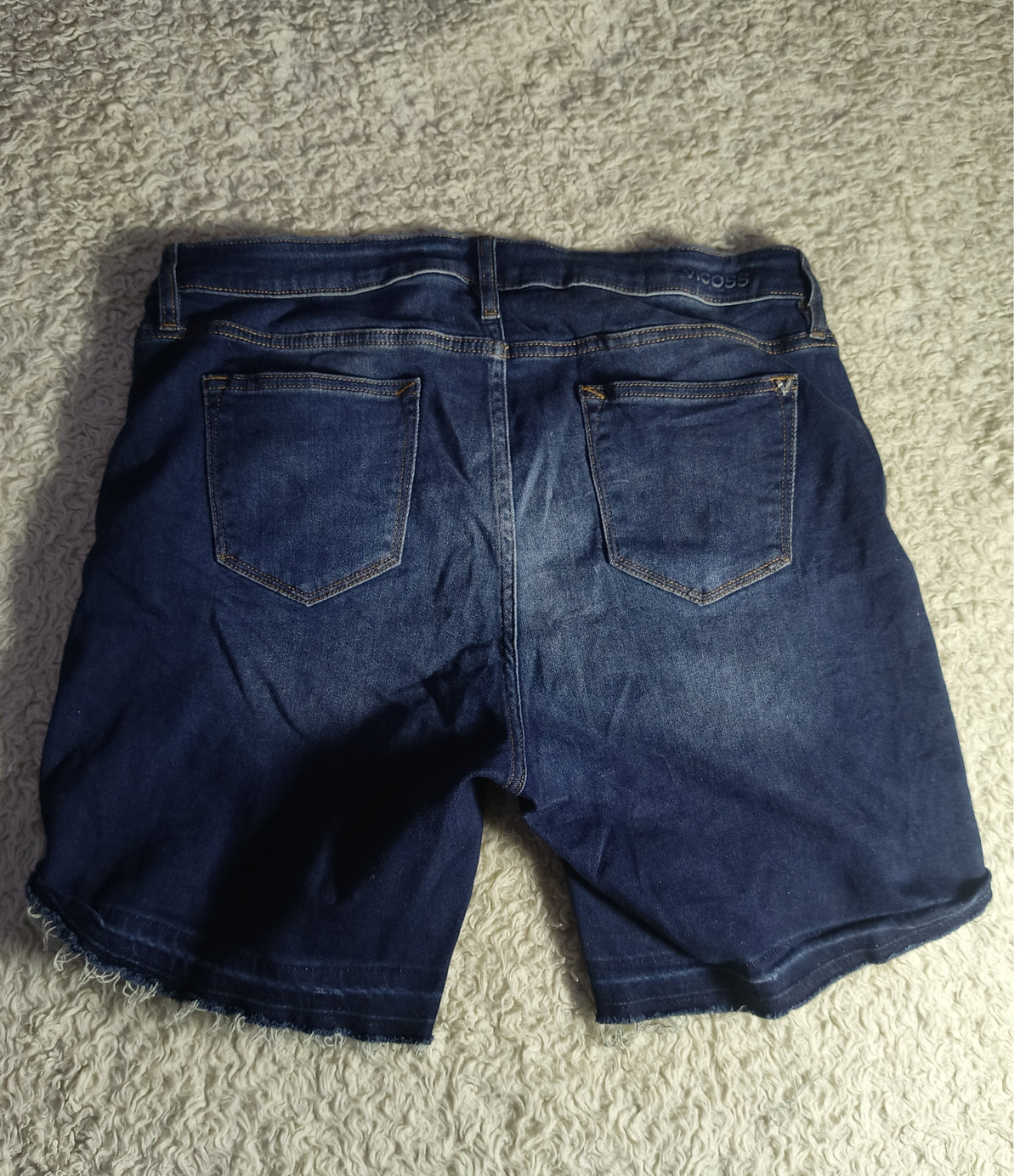 women jean short (DENIM BLUE)