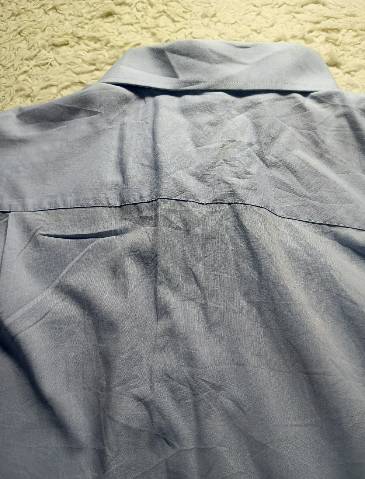 Men's Cotton Shirt (skyblue)