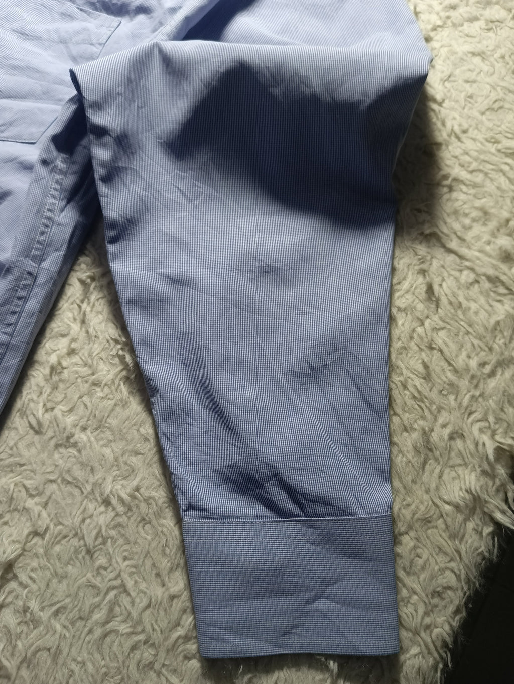 Men's Cotton Shirt (sky blue)