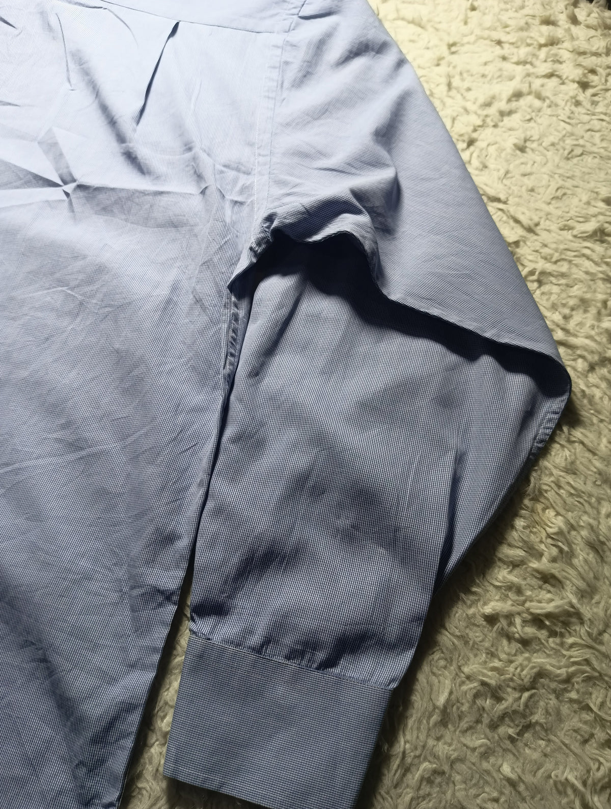 Men's Cotton Shirt (sky blue)