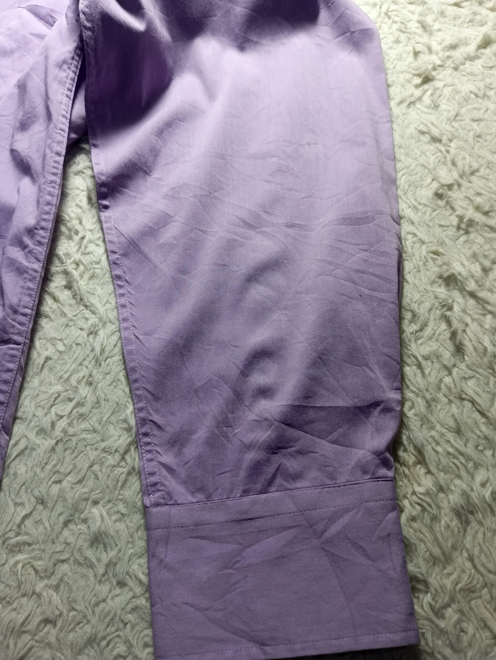 Men's Cotton Shirt (lavender purple)
