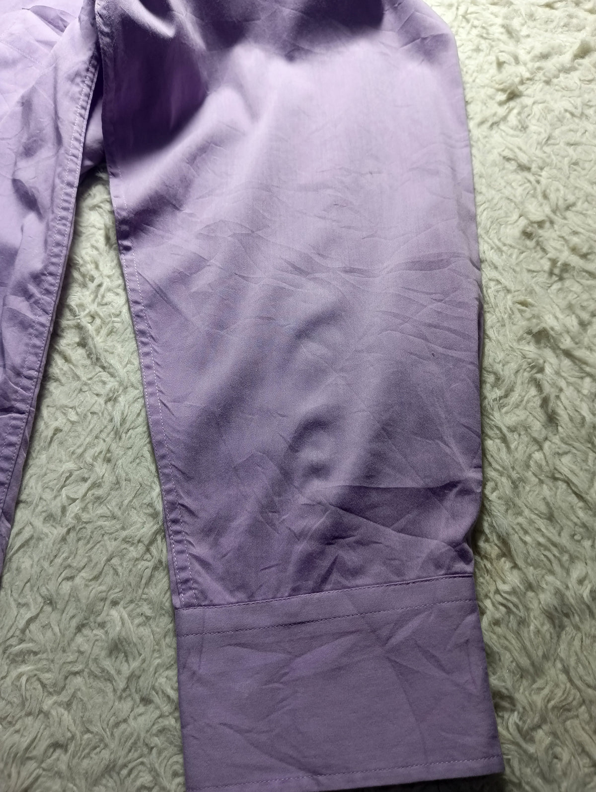 Men's Cotton Shirt (lavender purple)