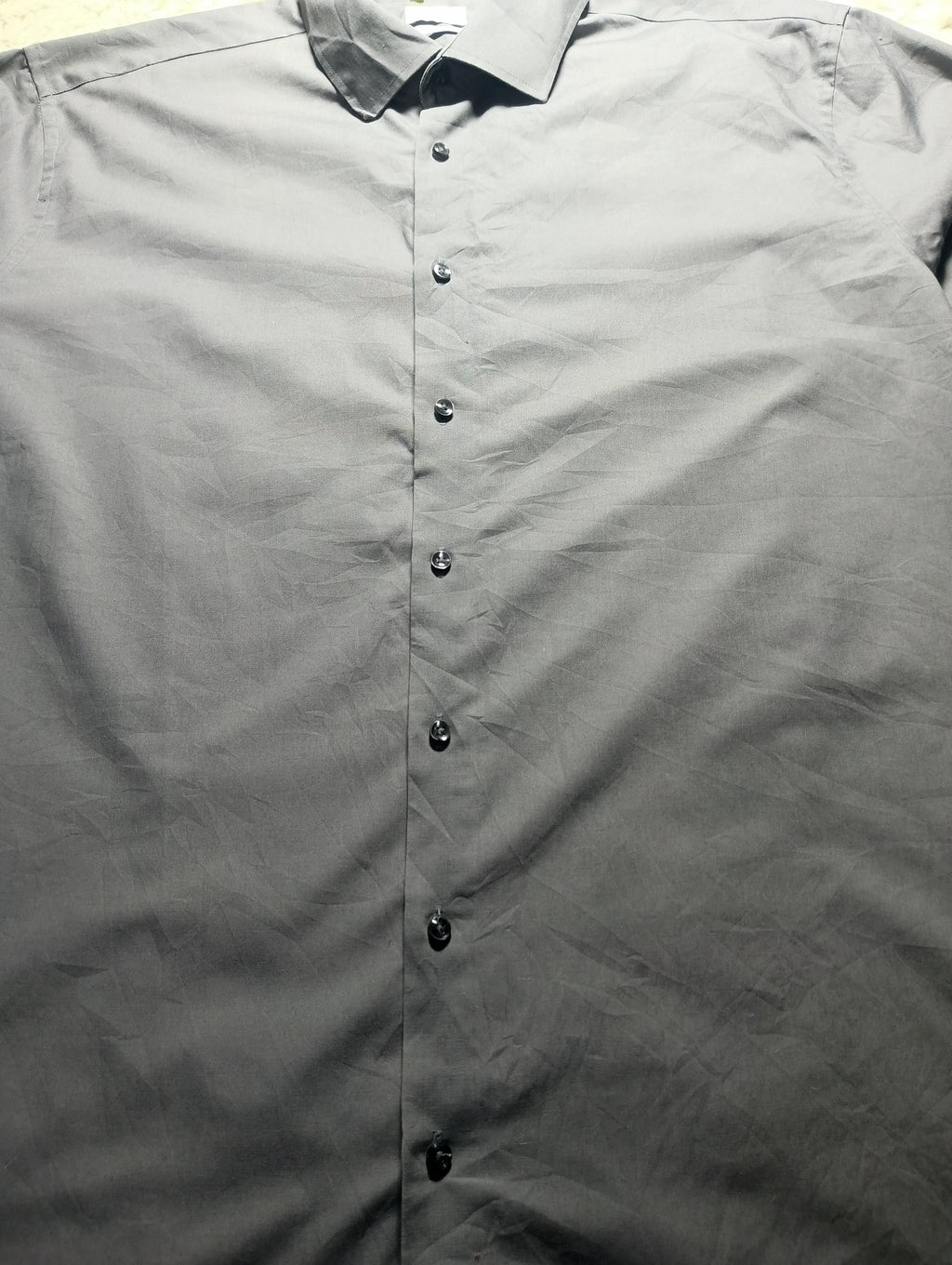 Men's Cotton Shirt (dark gray)
