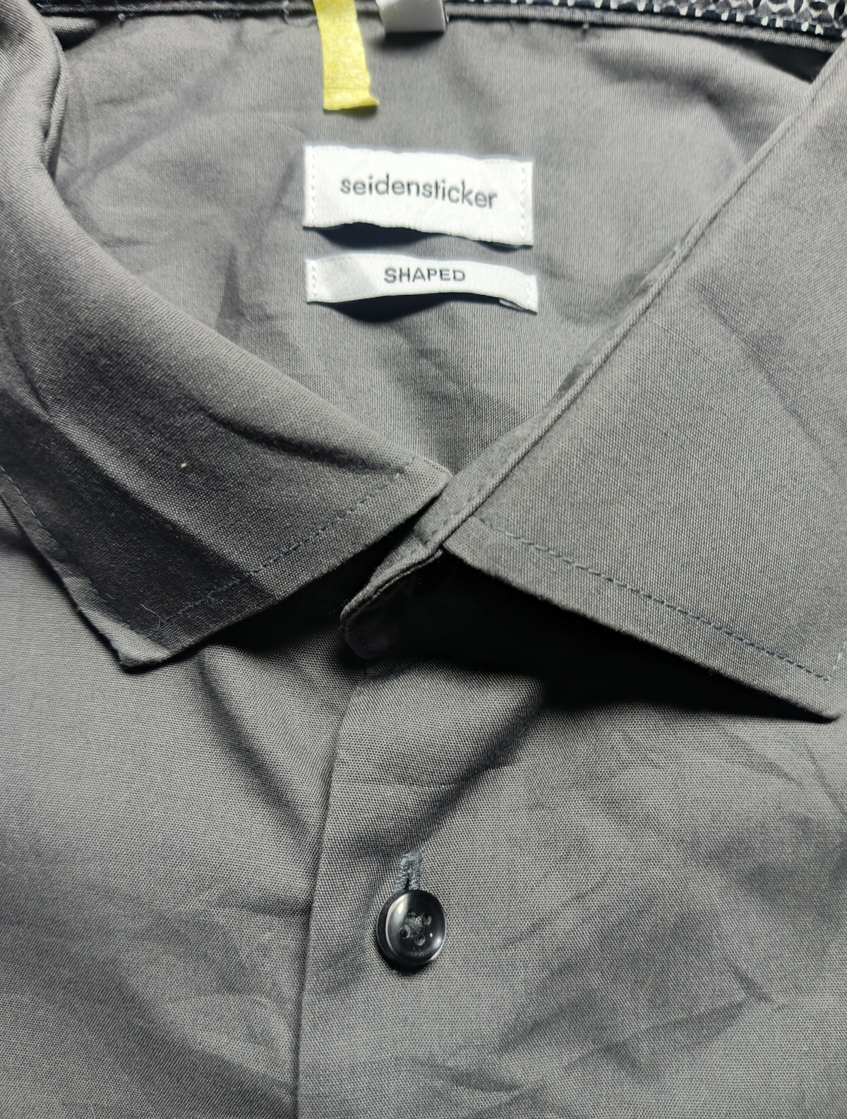 Men's Cotton Shirt (dark gray)