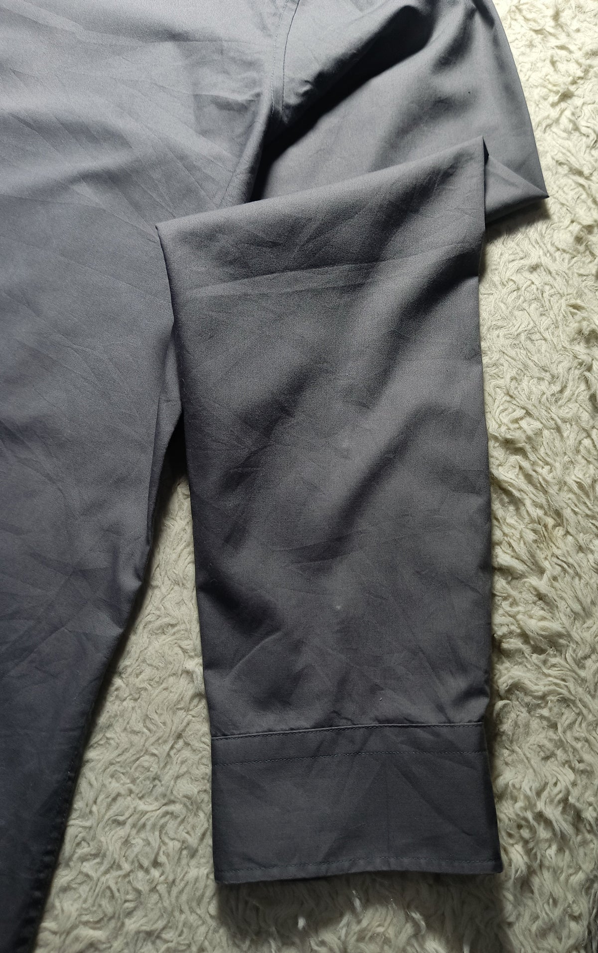 Men's Cotton Shirt (dark gray)