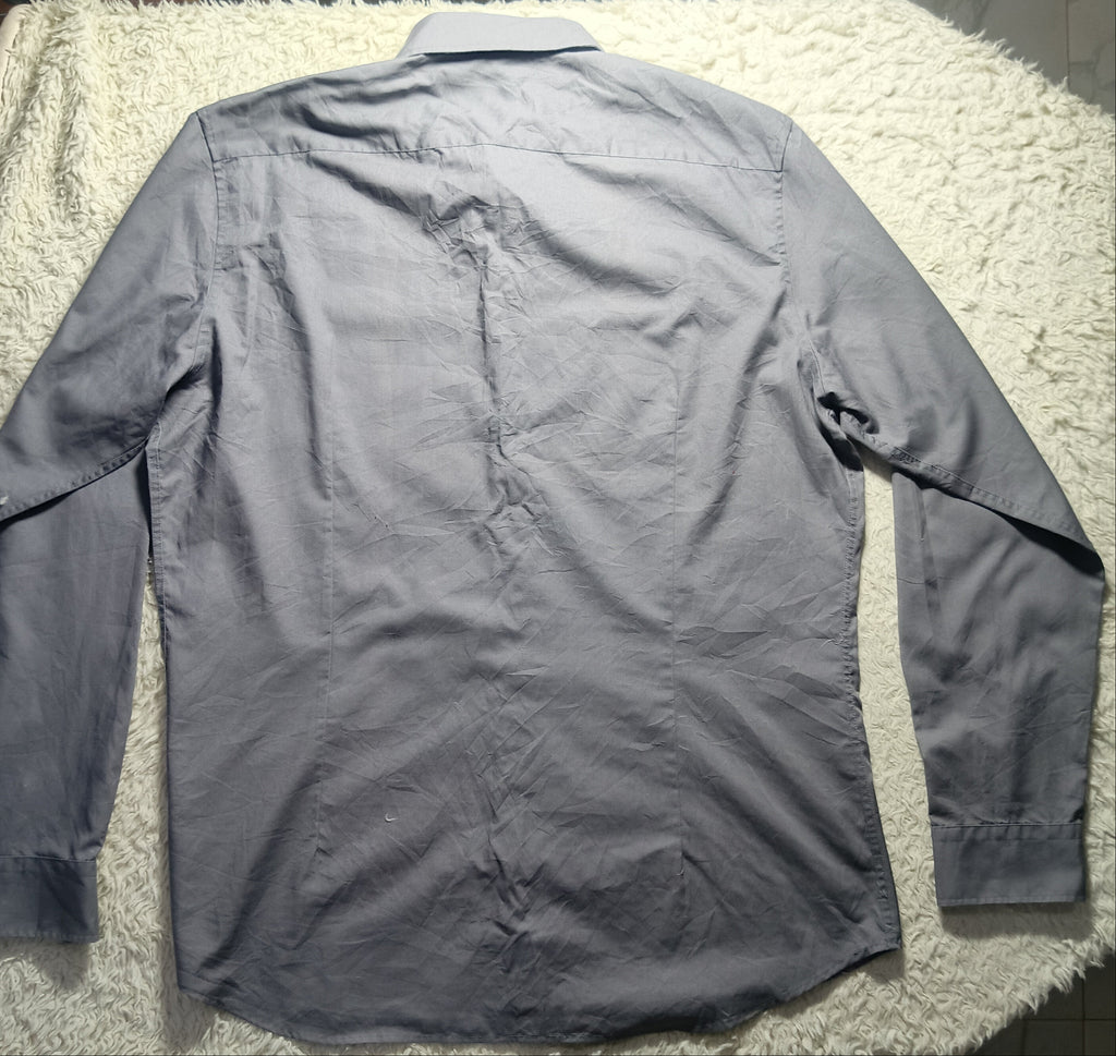 Men's Cotton Shirt (dark gray)