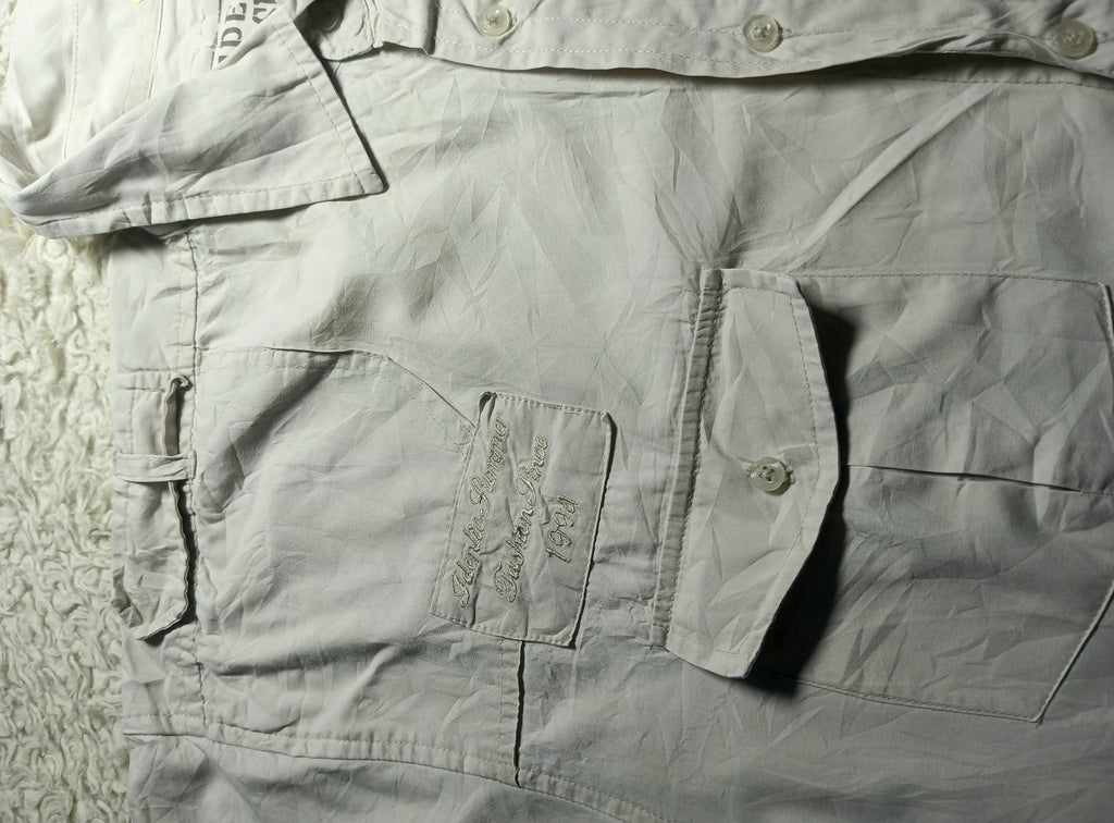 Men's Cotton Shirt (off white)