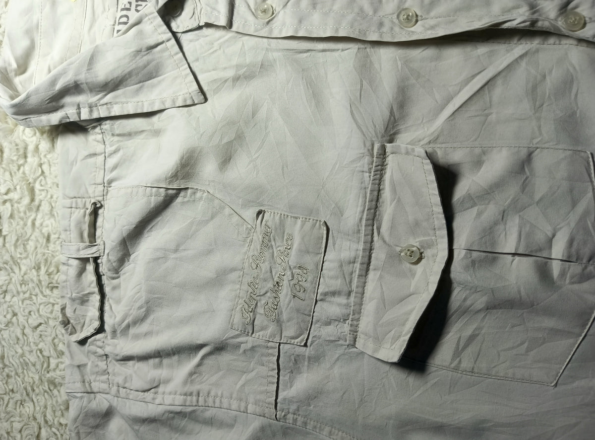 Men's Cotton Shirt (off white)