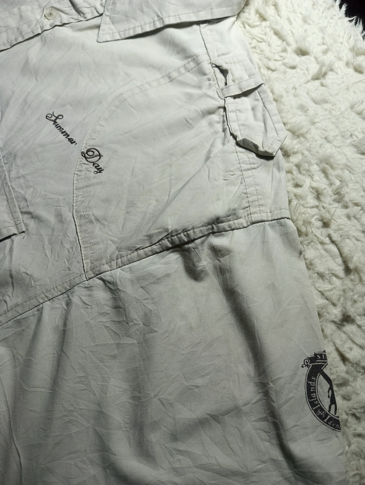 Men's Cotton Shirt (off white)