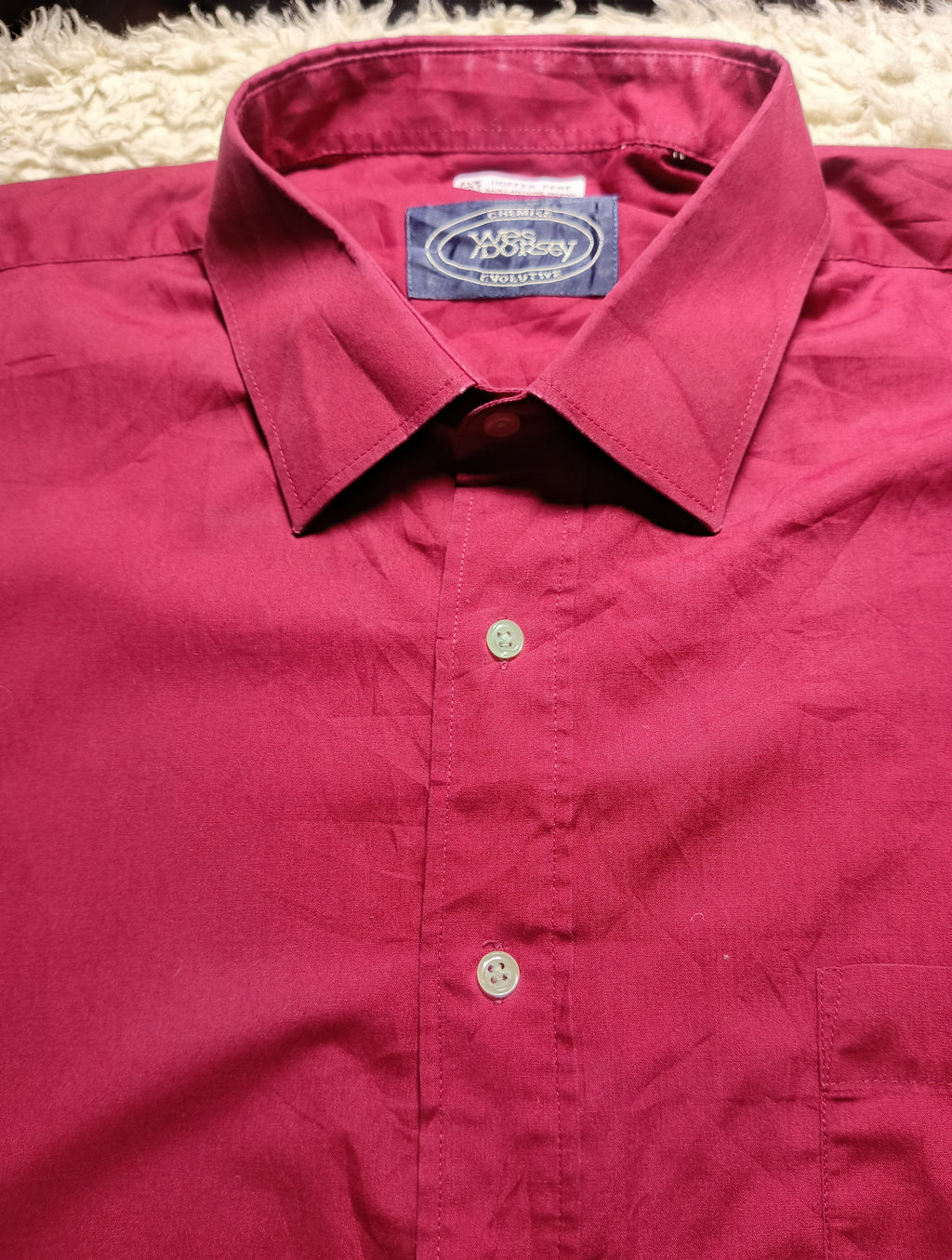 Men's Cotton Shirt (red)