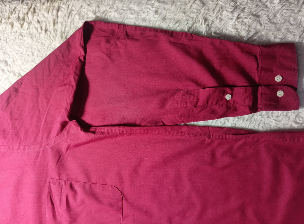 Men's Cotton Shirt (red)