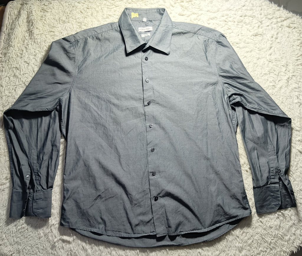Men's Cotton Shirt (gray shirt)