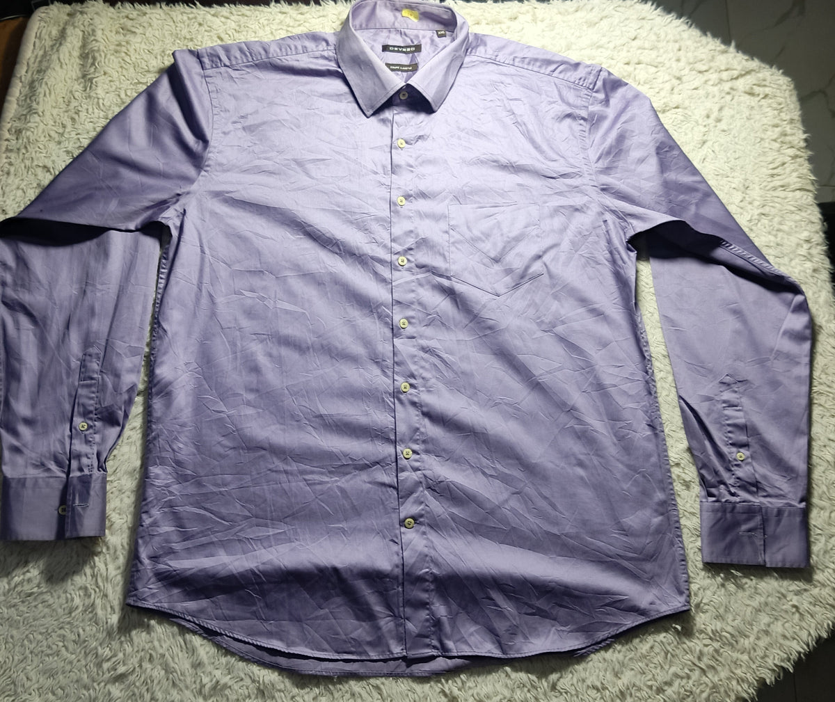 Men's Cotton Shirt (PUPPLE)