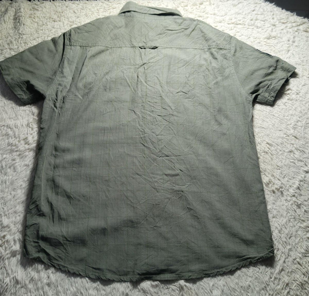 Men's Cotton Shirt (olive green)