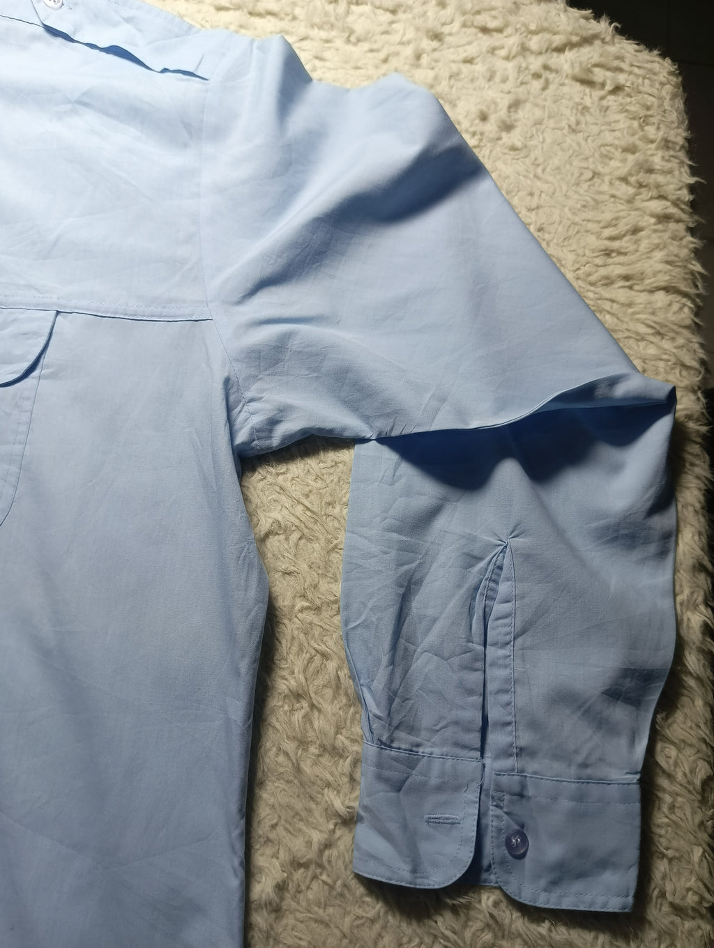 Men's Cotton Shirt(sky blue)