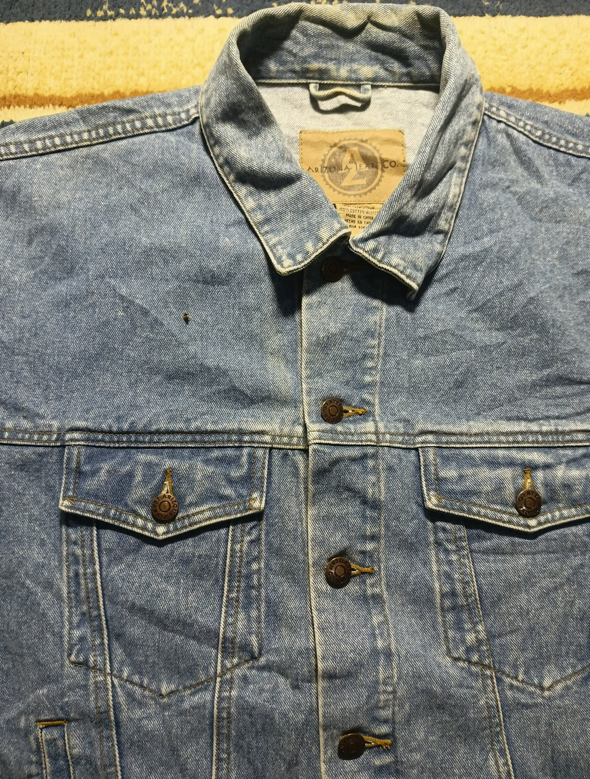 Unisex Denim Jean  Jacket-Vintage Thrift