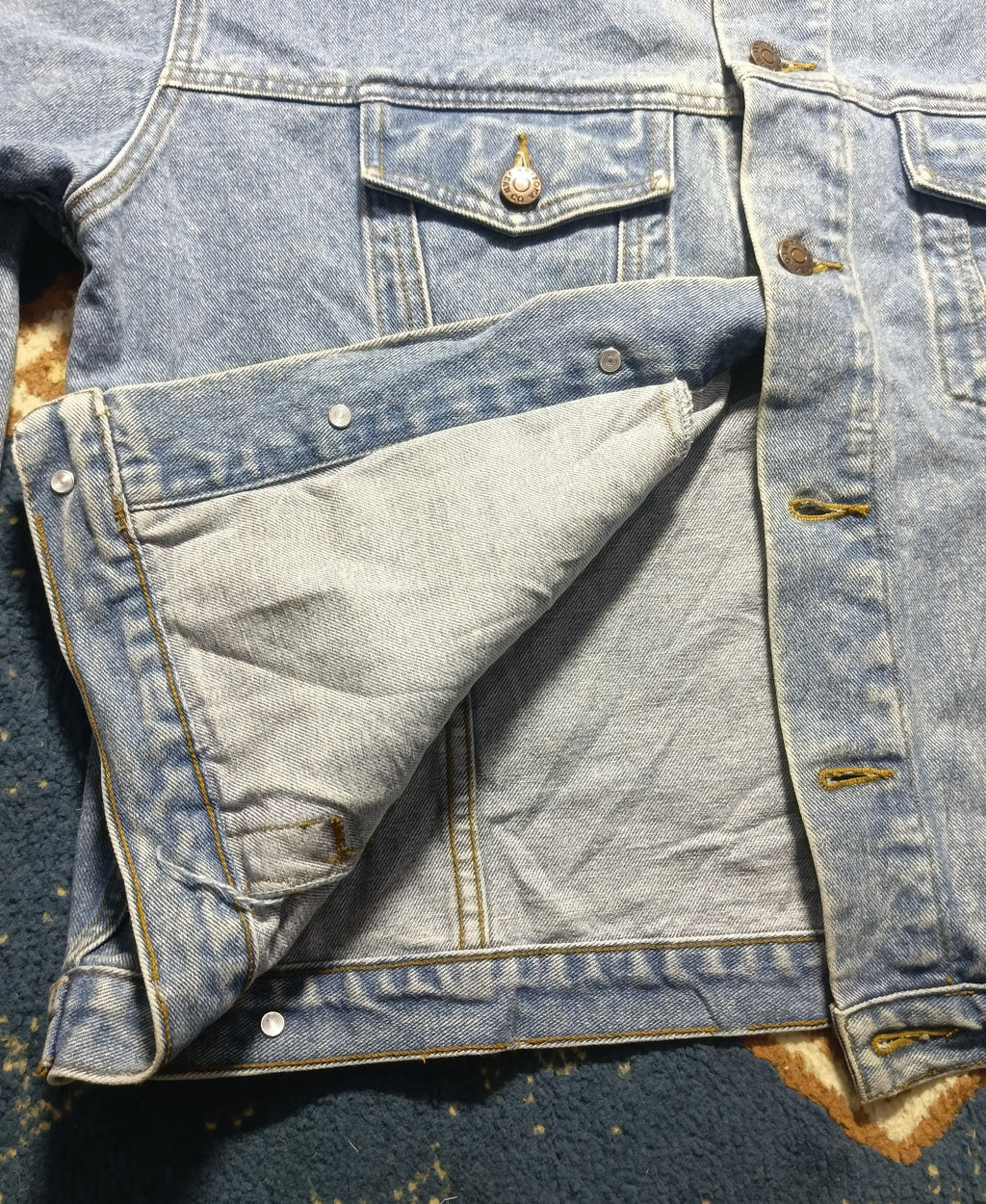 Unisex Denim Jean  Jacket-Vintage Thrift