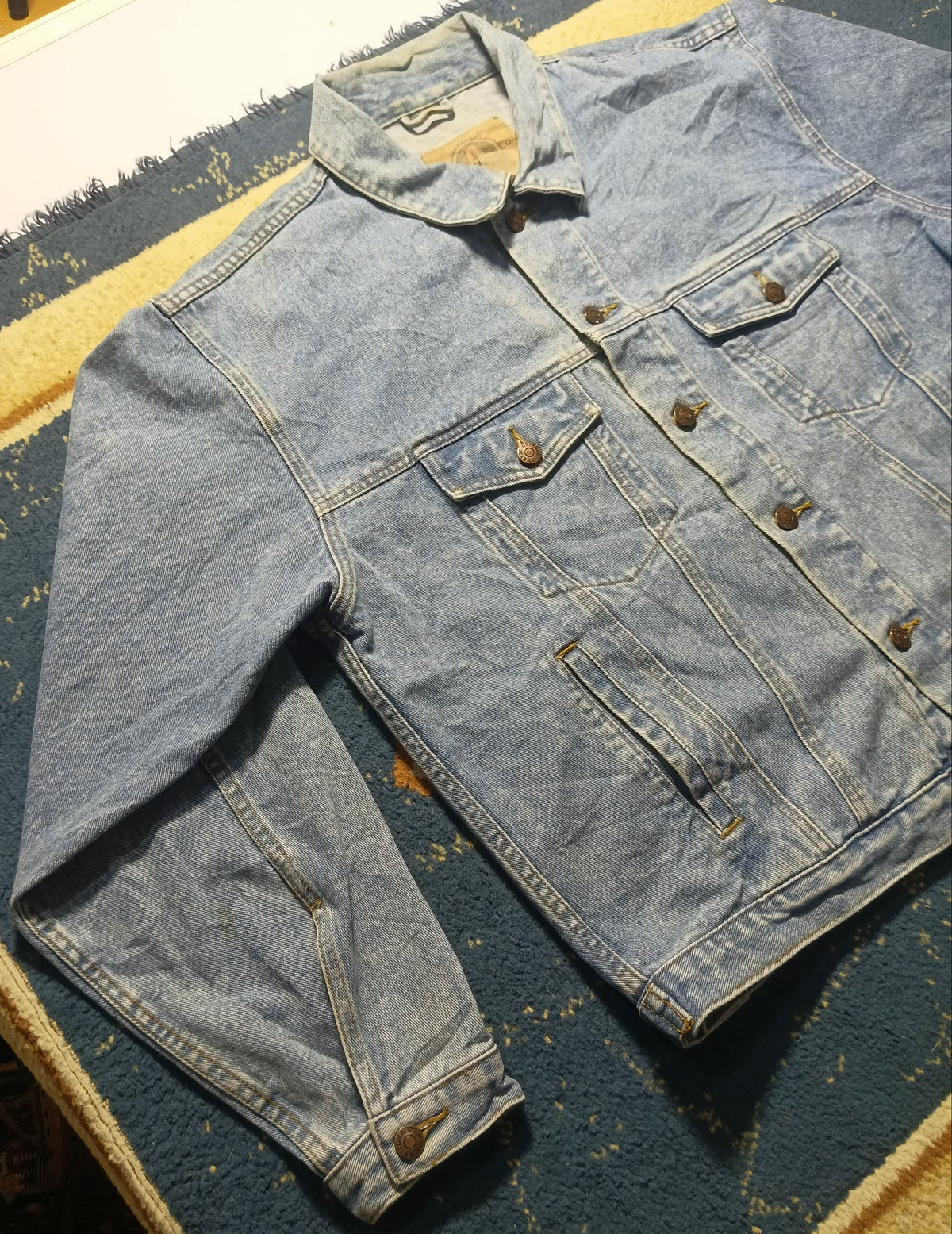 Unisex Denim Jean  Jacket-Vintage Thrift