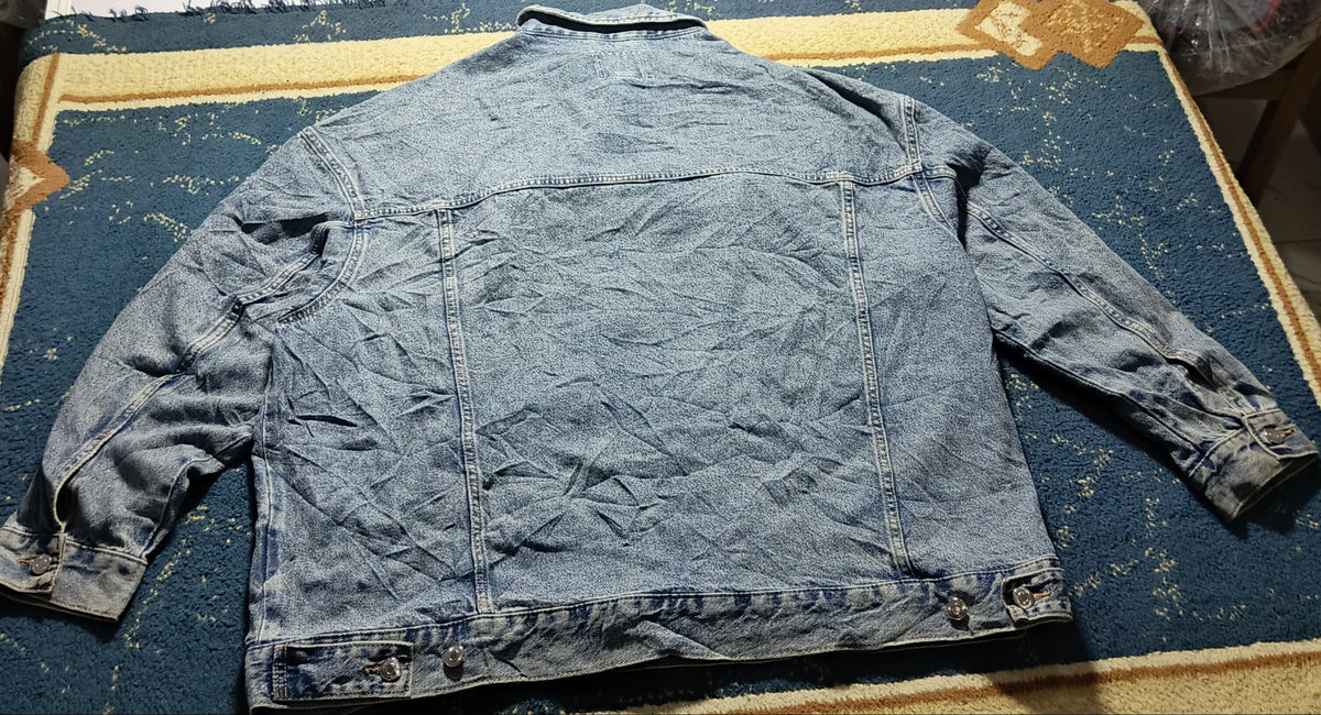 Women Denim Jean  Jacket-Vintage Thrift