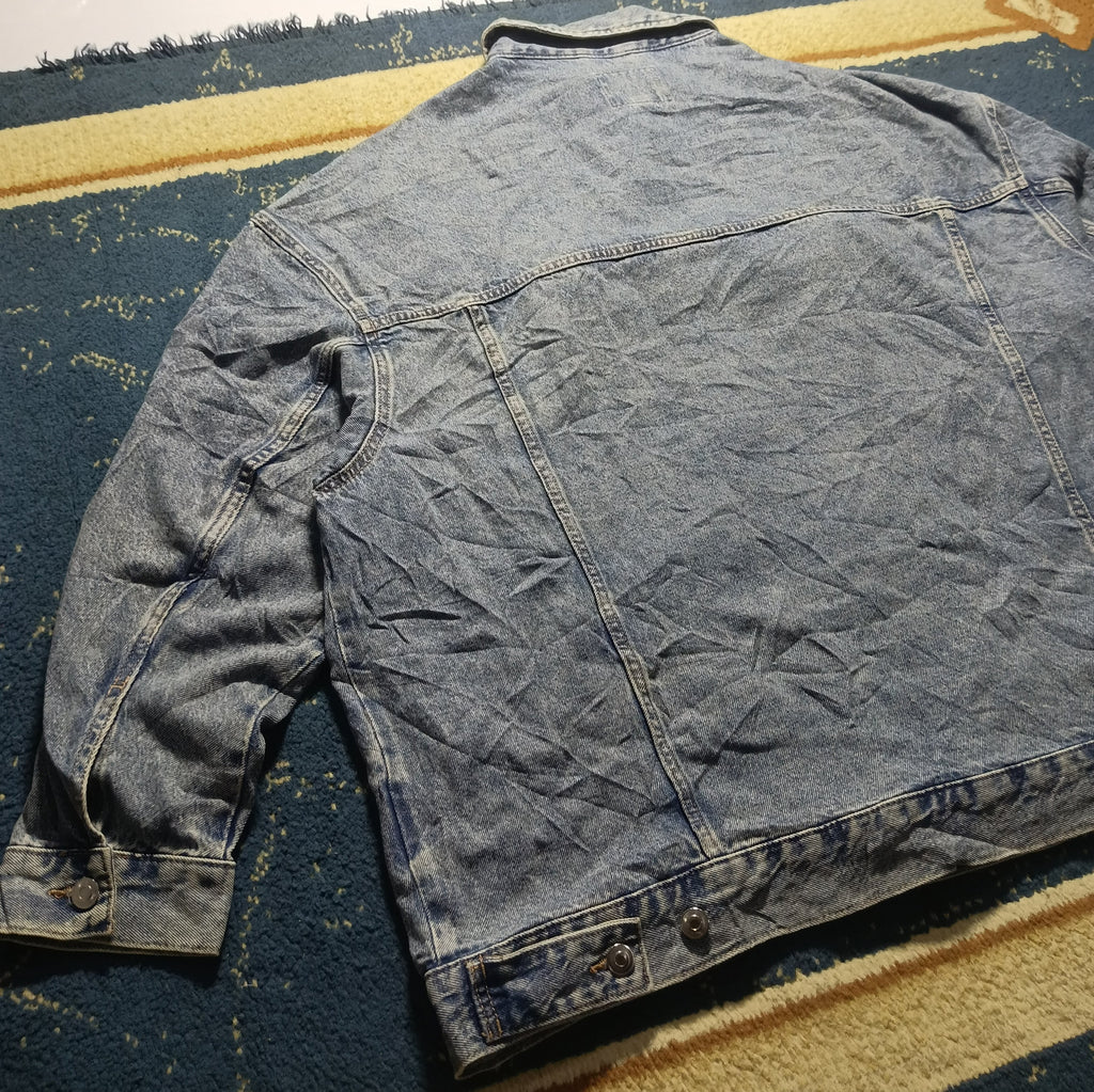 Women Denim Jean  Jacket-Vintage Thrift