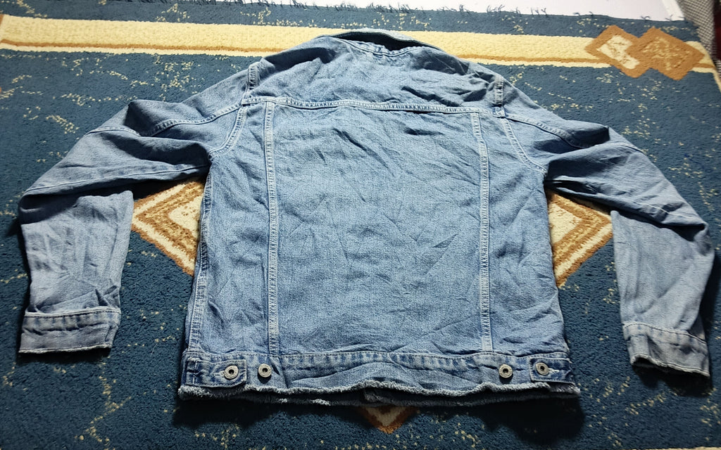 Unisex Denim Jean Jacket-Vintage Thrift