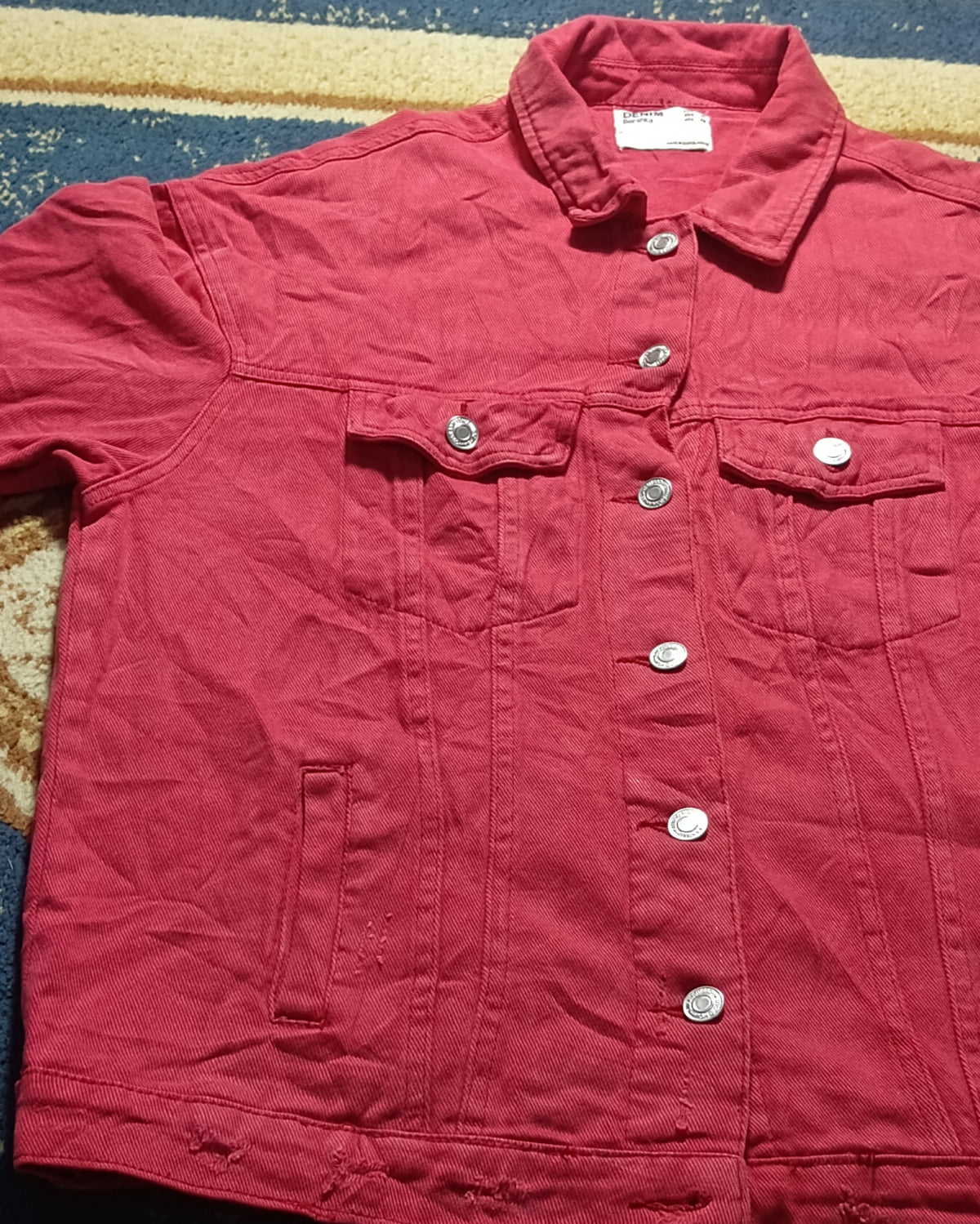 Unisex  Jean Jacket-Vintage Thrift