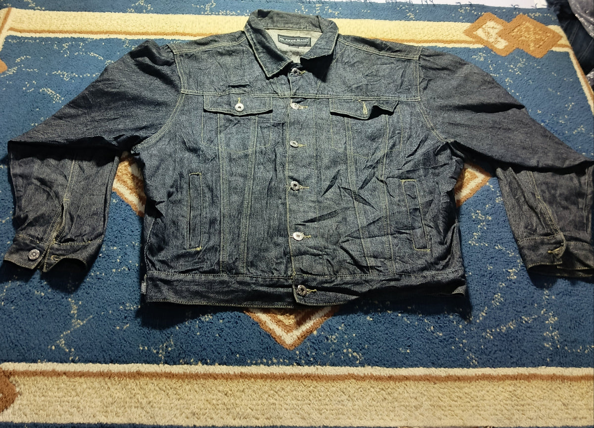 Unisex Denim Jean Jacket-Vintage Thrift