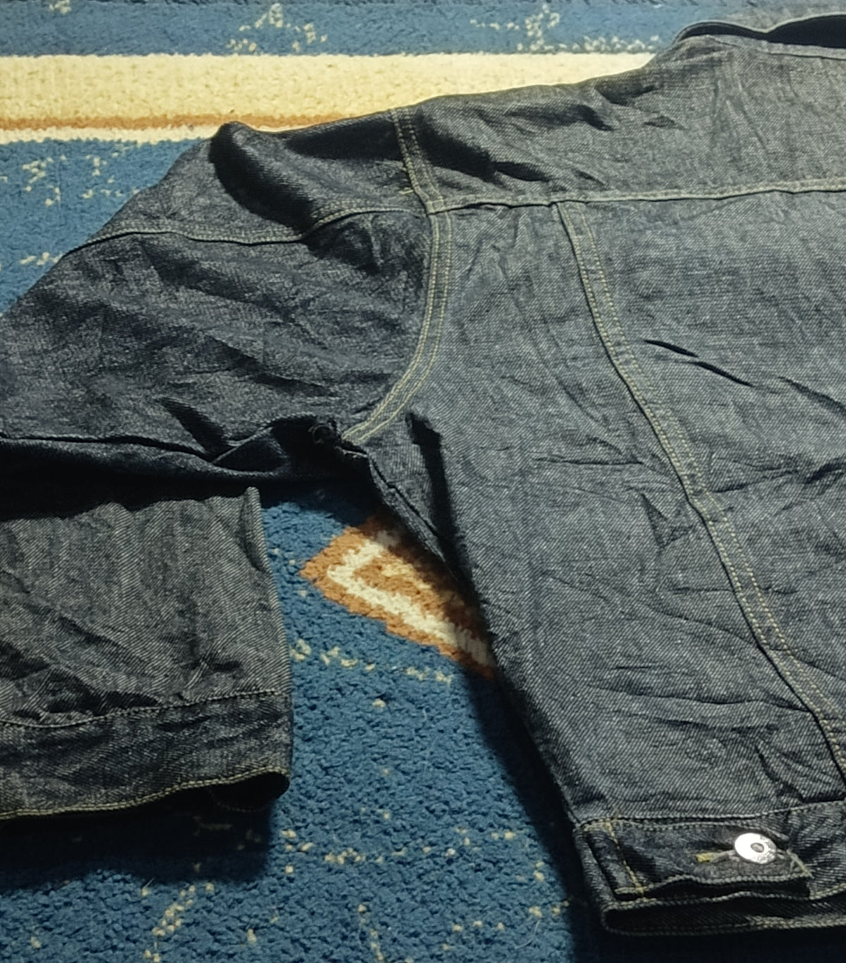 Unisex Denim Jean Jacket-Vintage Thrift