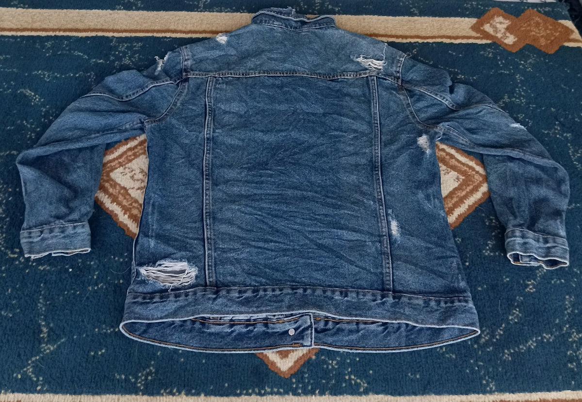 Unisex Denim Jean  Jacket-Vintage Thrift