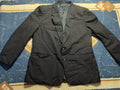 Men's Suit Jacket -Charcoal Gray-Thrift