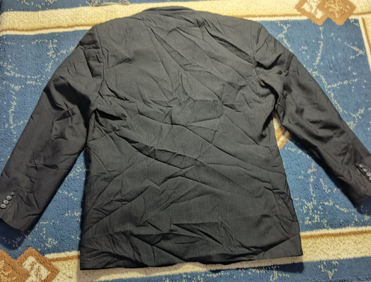 Men's Suit Jacket -Charcoal Gray-Thrift