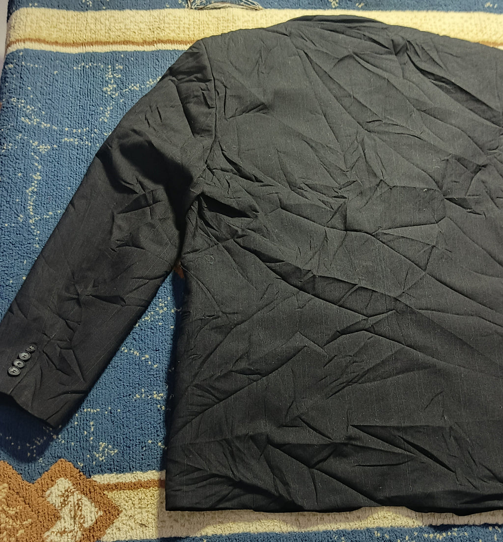 Men's Suit Jacket -Charcoal Gray-Thrift