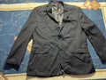 Men's Suit Jacket - Black Stripe-Thrift