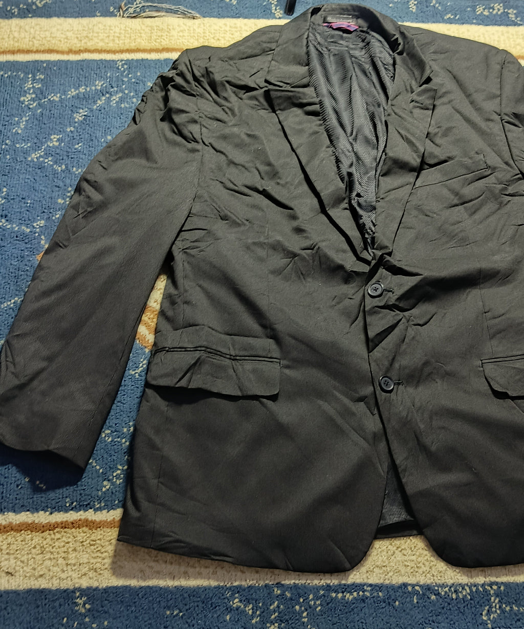 Men's Suit Jacket - Black-Thrift