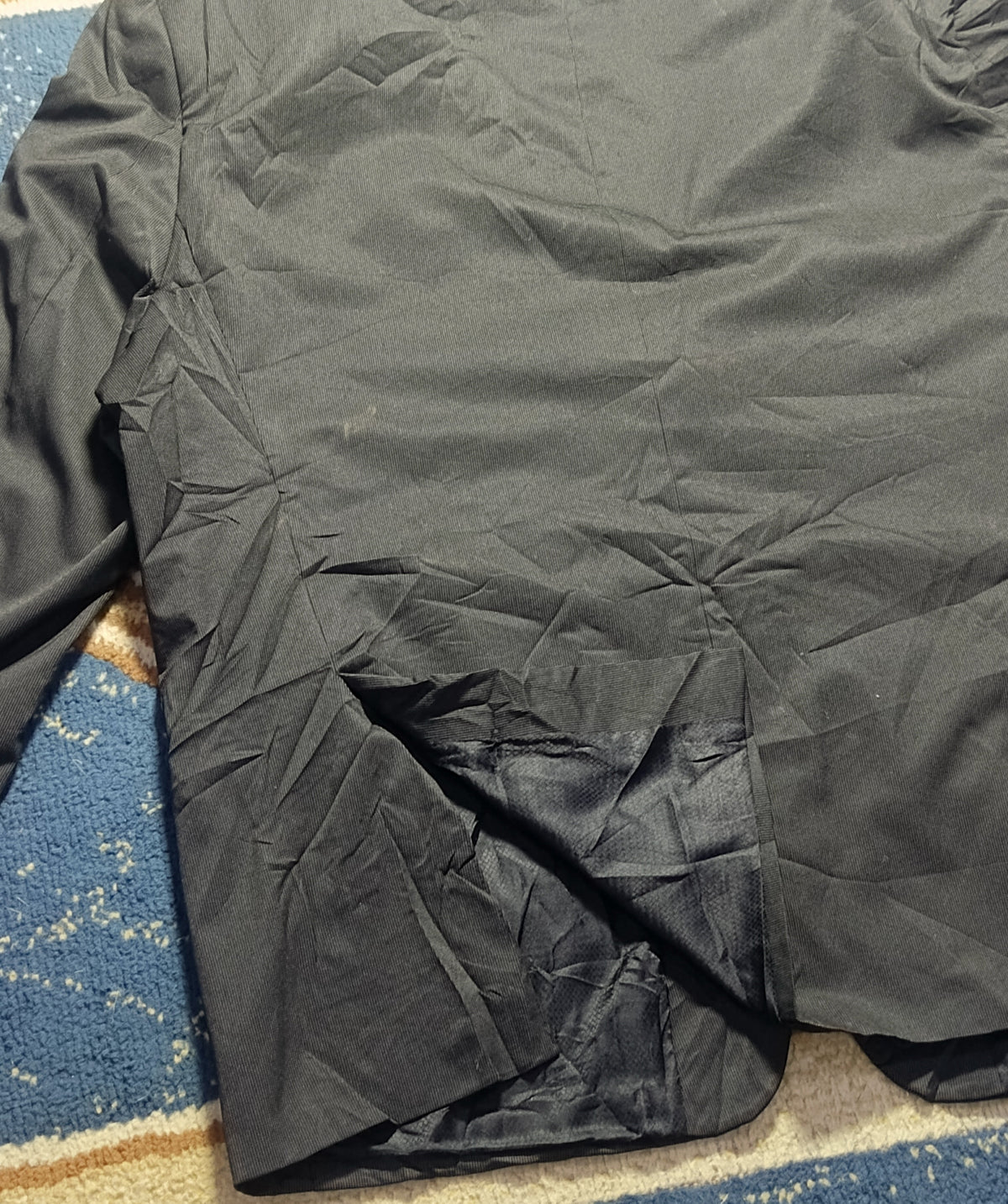 Men's Suit Jacket - Black-Thrift