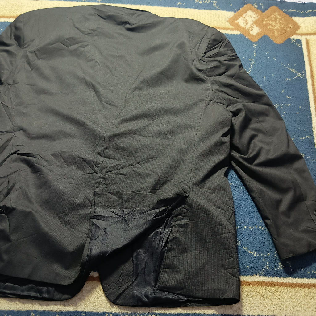 Men's Suit Jacket - Black-Thrift
