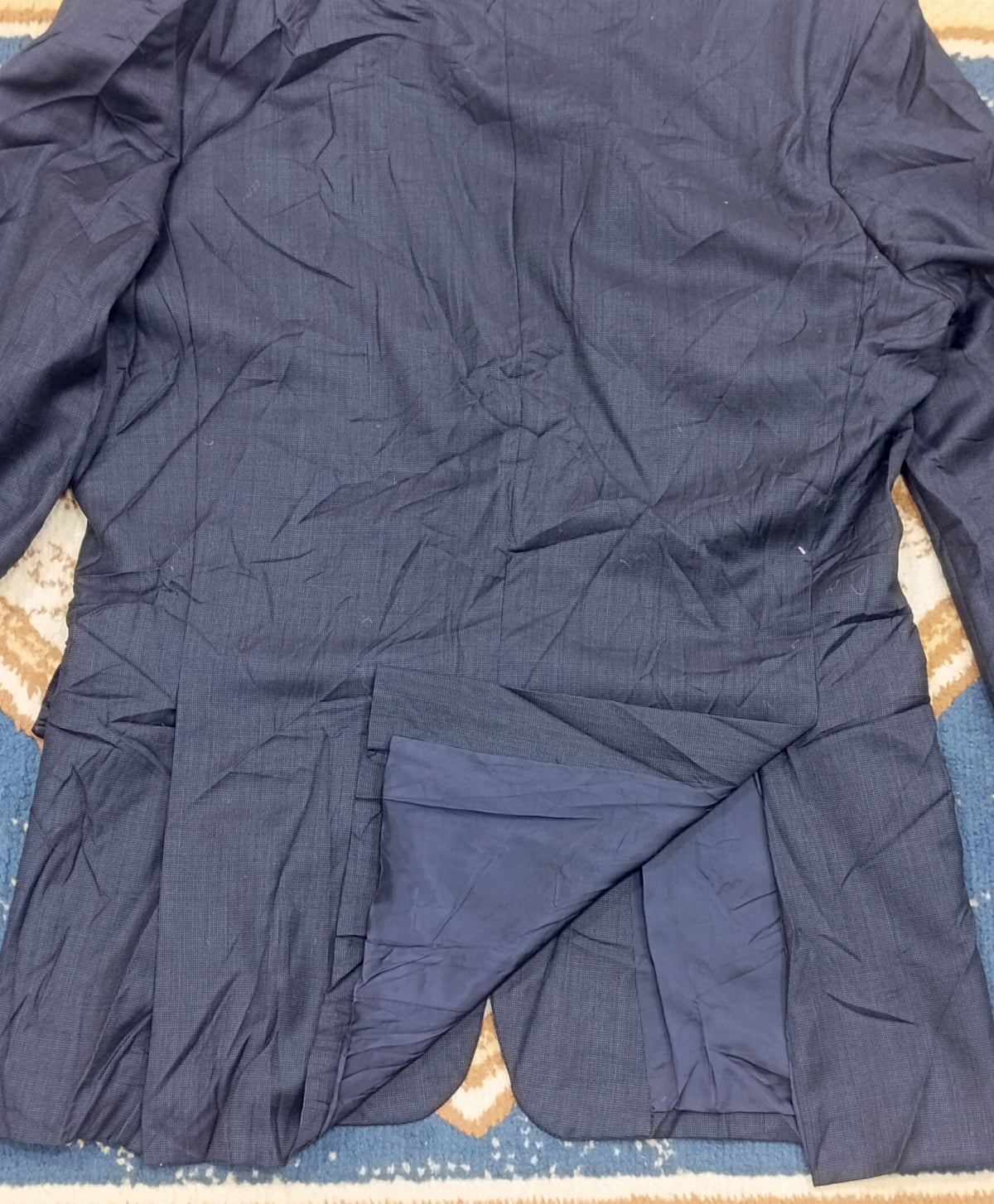 Men's Suit Jacket -Navy blue-Thrift