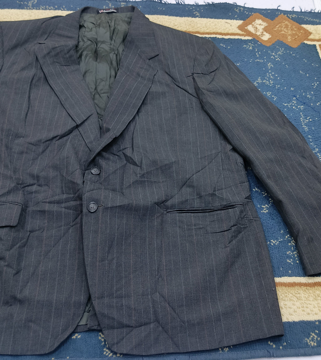 Men's Suit Jacket -Dark gray-Thrift