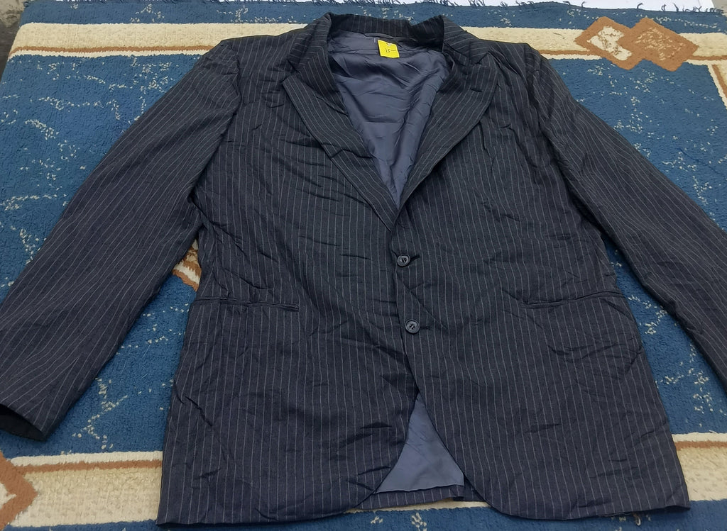 Men's Suit Jacket - Dark gray-Thrift