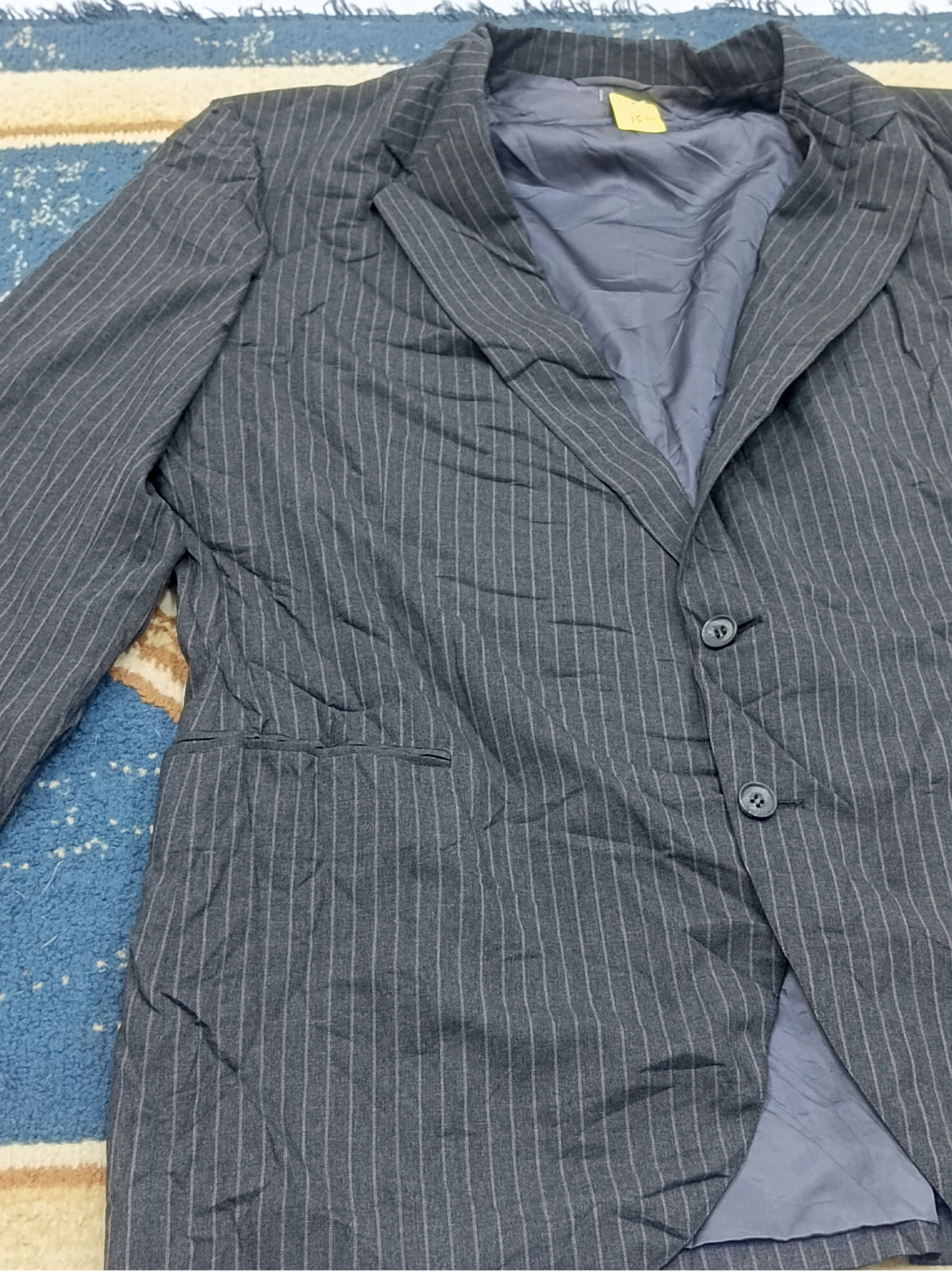 Men's Suit Jacket - Dark gray-Thrift