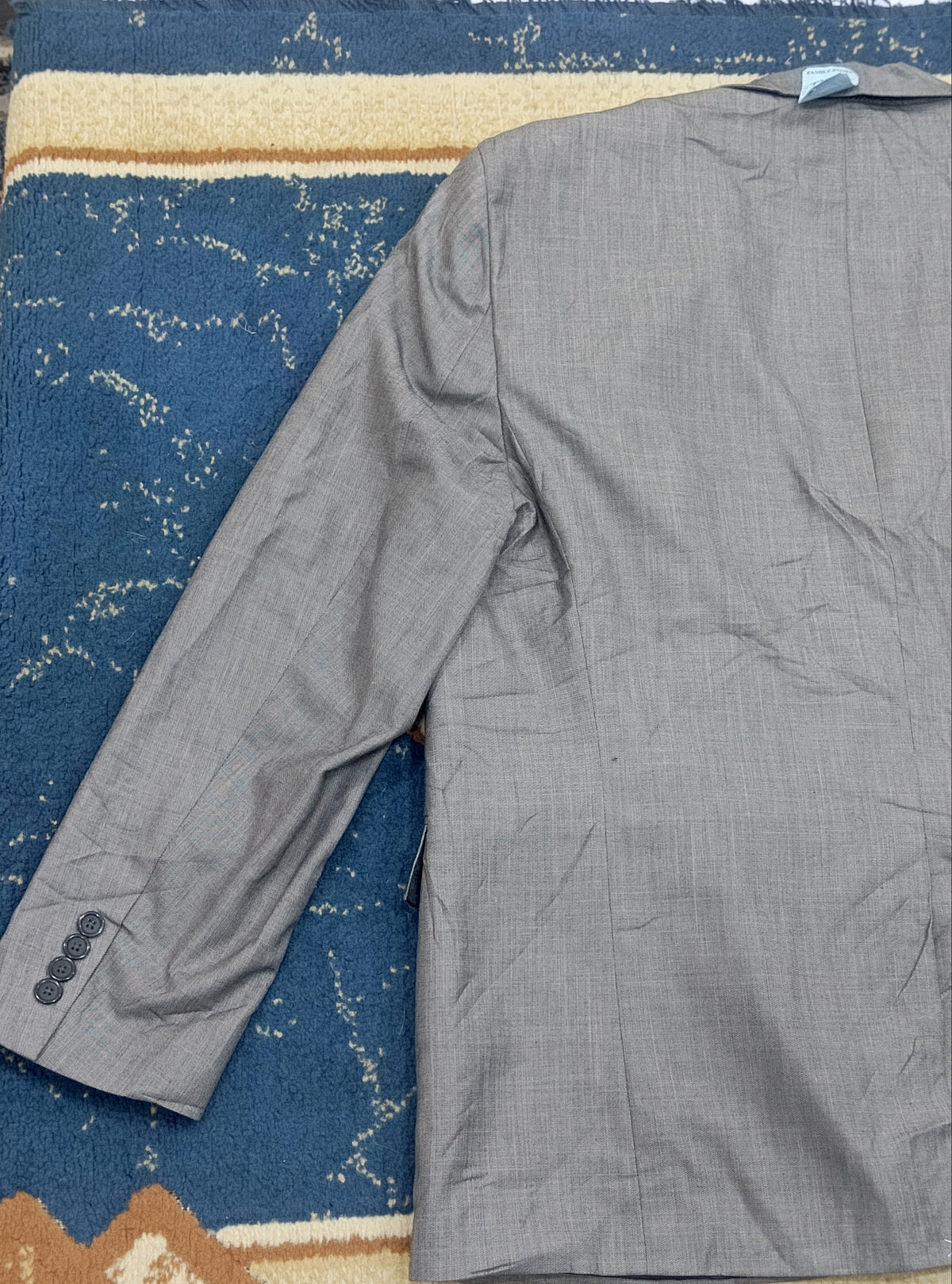 Men's Suit Jacket -Light Ash-Thrift