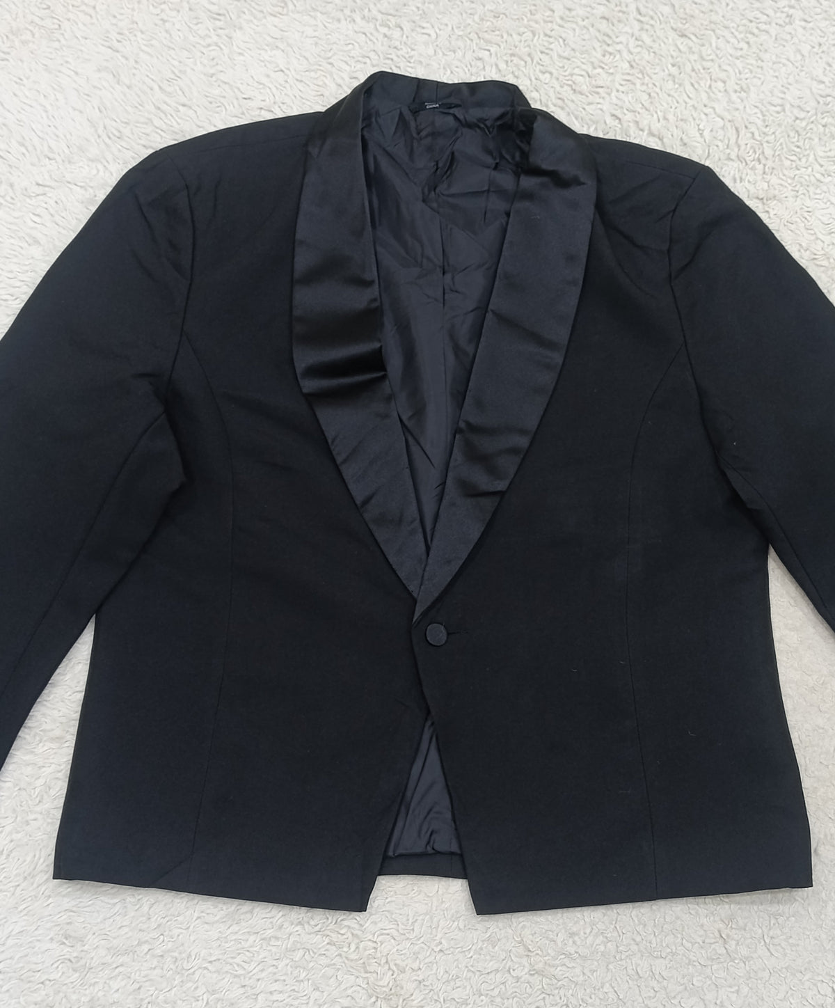Men's Tuxedo Jacket - Black -Thrift