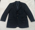 Men's Suit Jacket -  black -Thrift