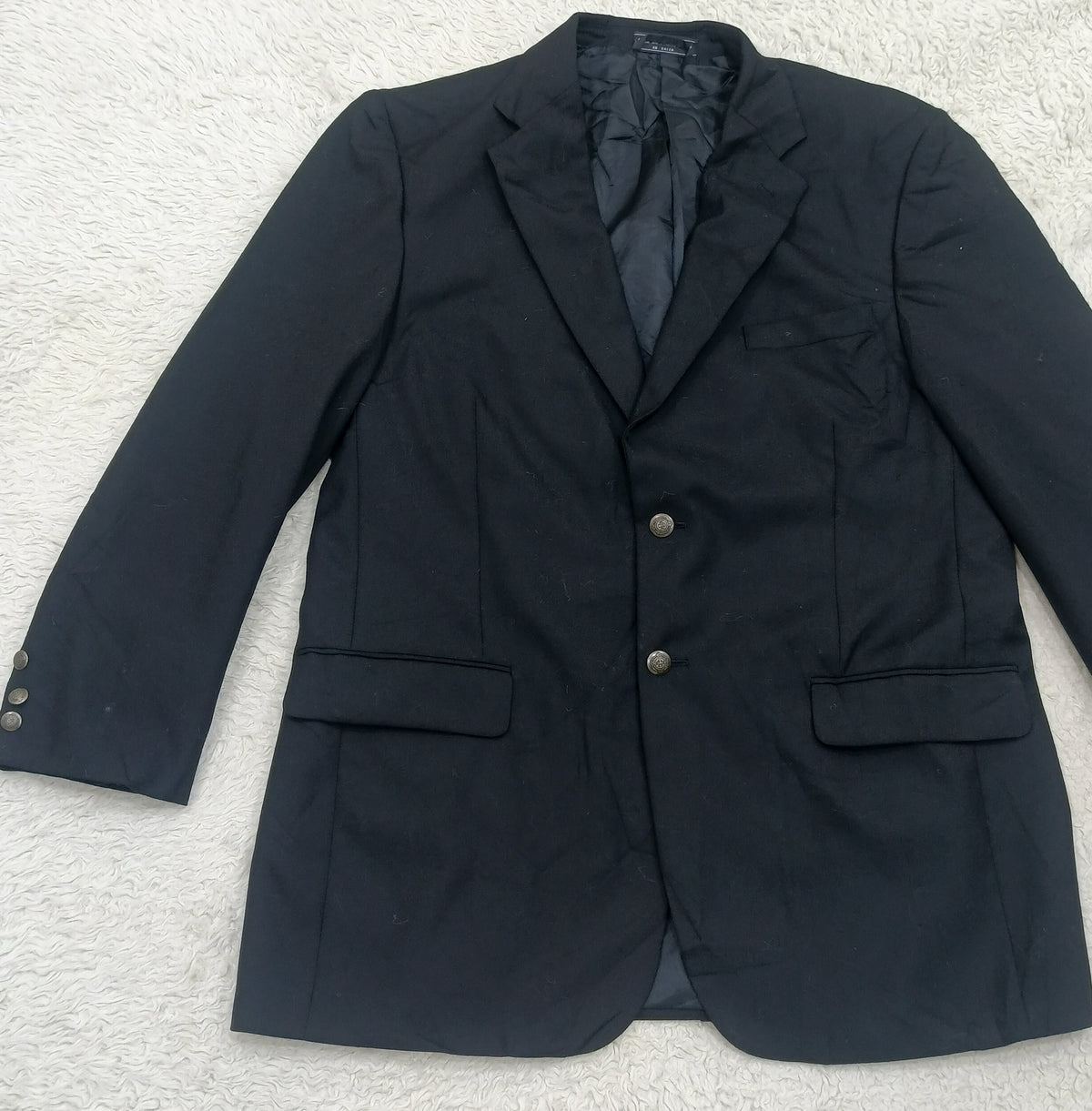 Men's Suit Jacket -  black -Thrift