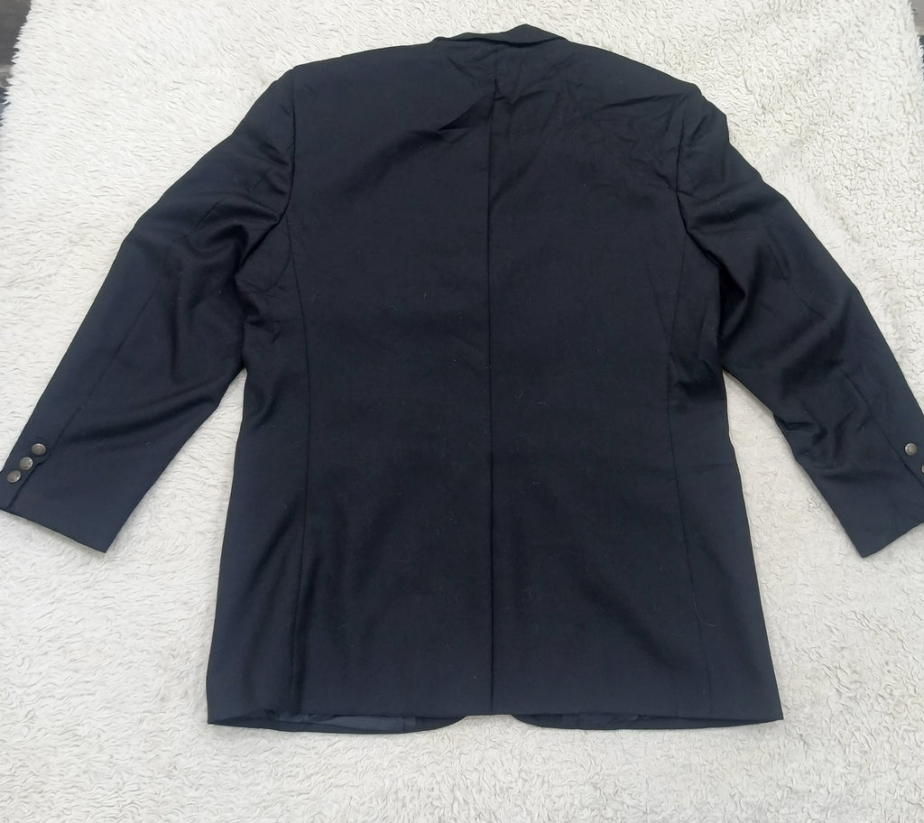 Men's Suit Jacket -  black -Thrift