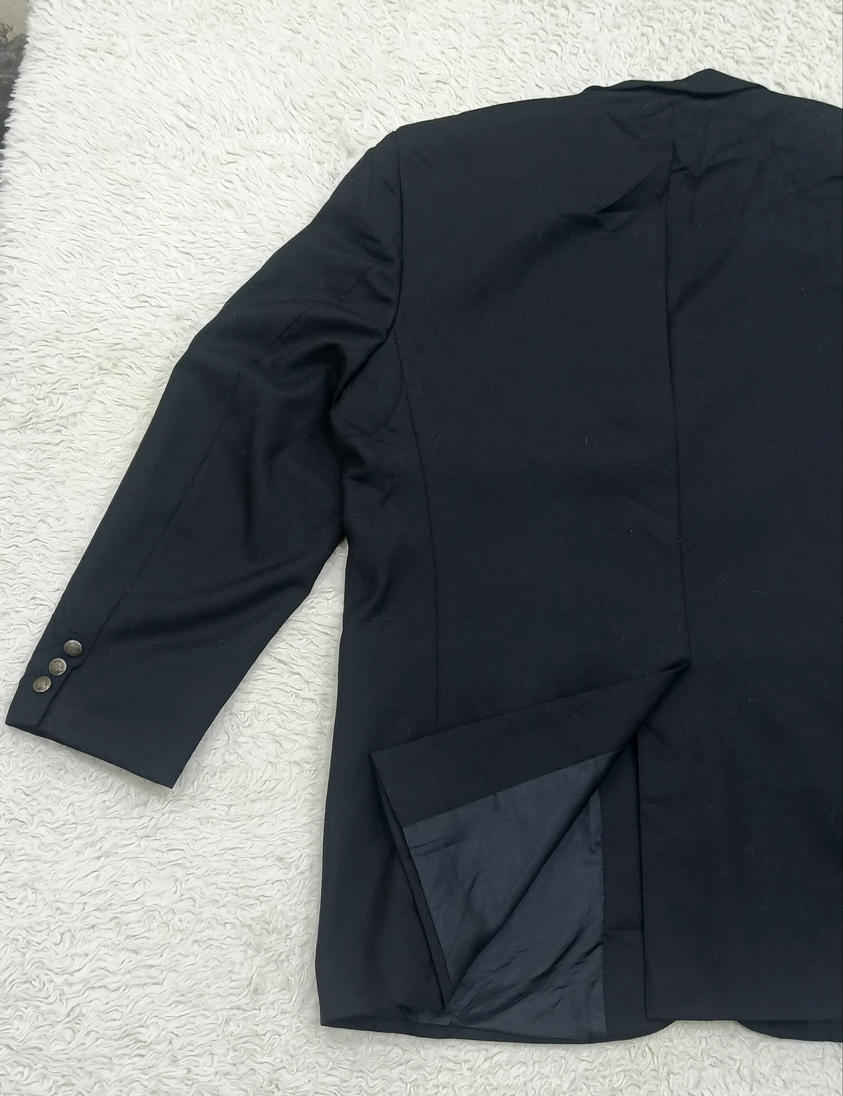 Men's Suit Jacket -  black -Thrift