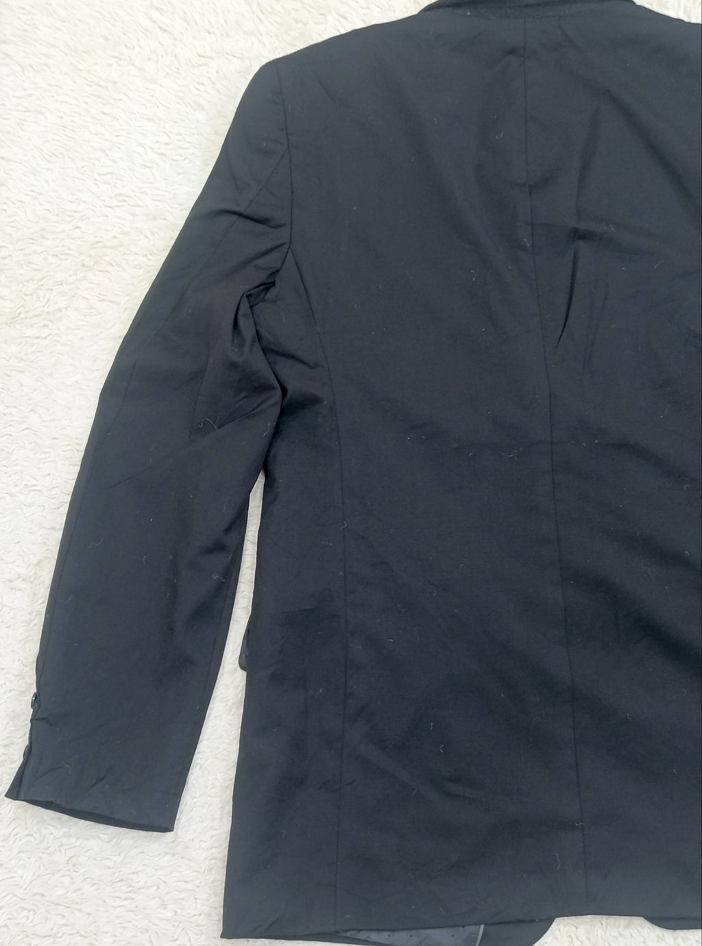 Men's Suit Jacket -  black -Thrift