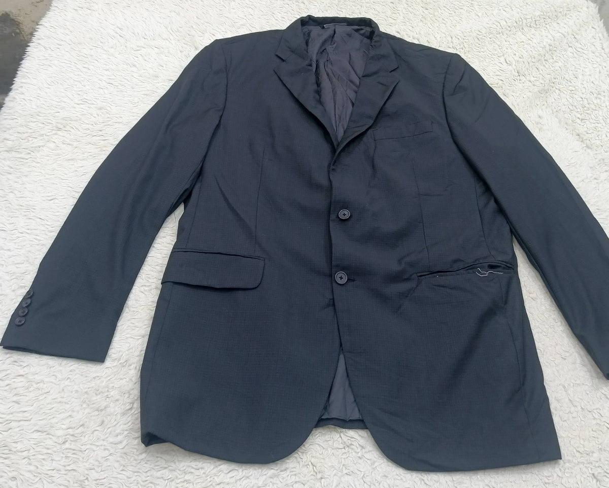 Men's Suit Jacket -  black -Thrift